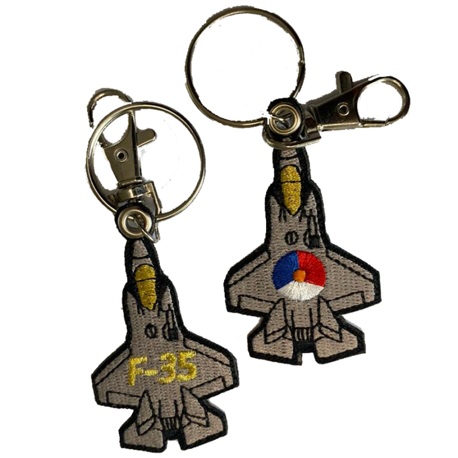 F-35 figuur - Roundel - grijs