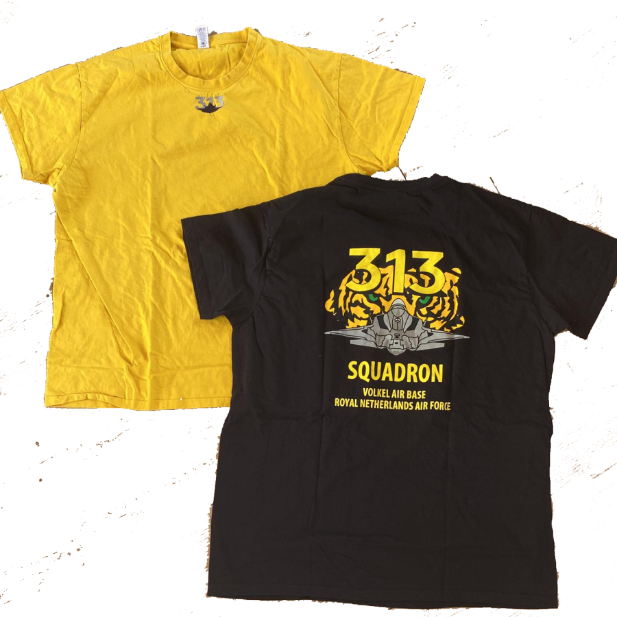 T-shirt F-35 - zwart