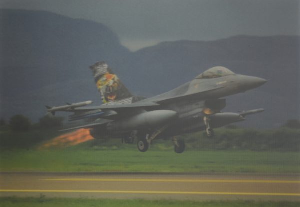 3D kaart - F-16 - 2