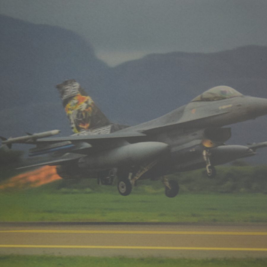 3D kaart - F-16 - 2