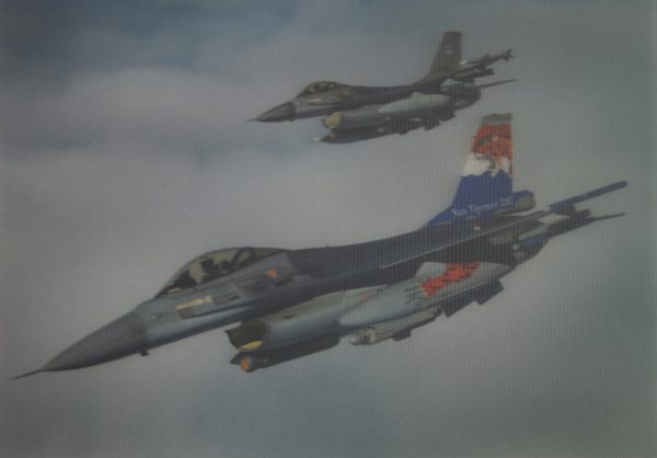3D kaart - F-16 - 3